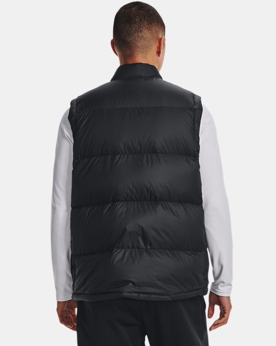 Men's UA Storm ColdGear® Infrared Down Vest, Black, pdpMainDesktop image number 1